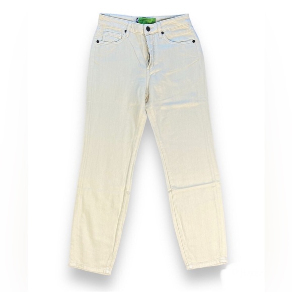 Free People x Sandrine Rose Wide Leg Pants Jeans Buckle Size 26 New